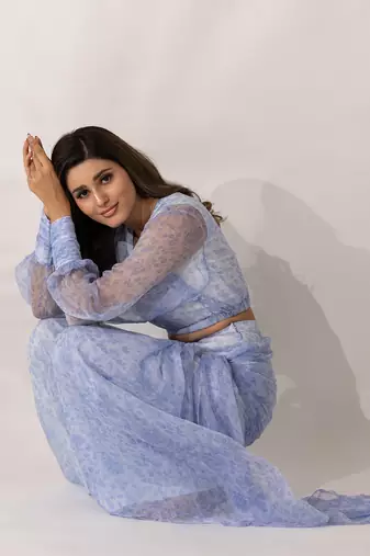 Indigo iris co-ord set
