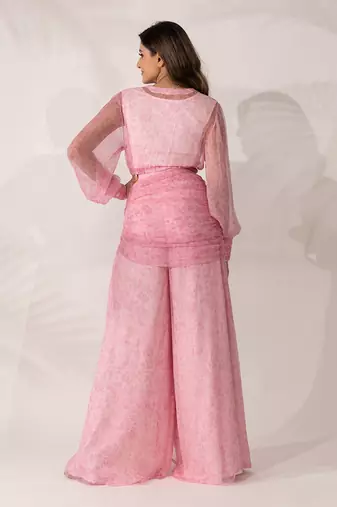 Pink cherry blossom co-ord set
