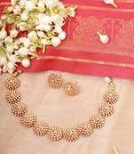 Traditional Gold Plated Necklace Set