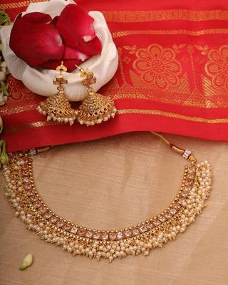 American Diamond Necklace Set 1