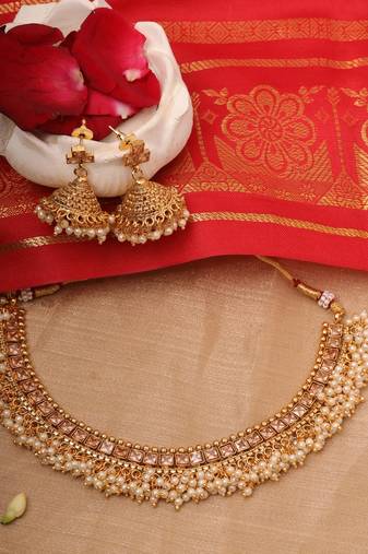 American Diamond Necklace Set