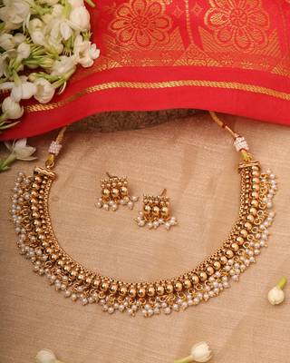 Gold Plated Necklace Set 1