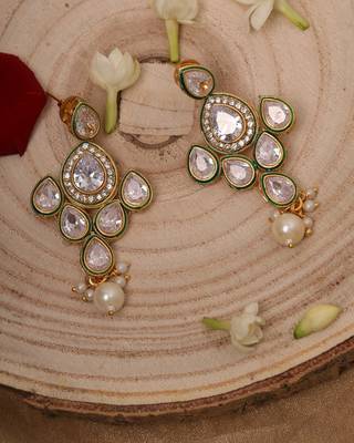White Gold Plated Necklace Set 3