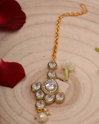 White Gold Plated Necklace Set 4