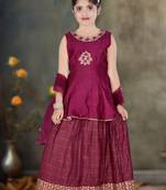 Aura hand embroidered lehenga choli set