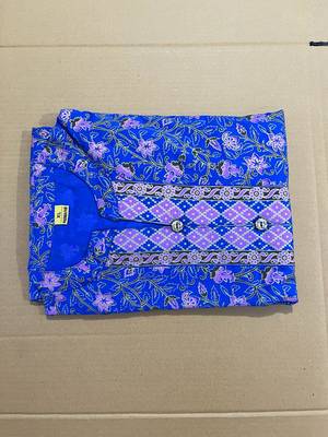Women rayon printed anarkali kurta 6
