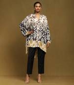 Aarke black printed top