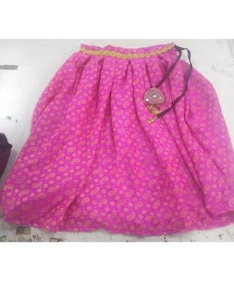 Blue  blouse ,printed Rani chaniya indowestern,designer Lehenha choli  without chunni 4