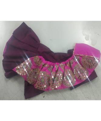 Blue  blouse ,printed Rani chaniya indowestern,designer Lehenha choli  without chunni 5
