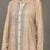 Aarke apricot printed kurta with palazzo