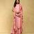 Aarke pink botanic print kurta set