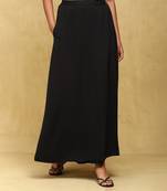 Aarke black solid pants