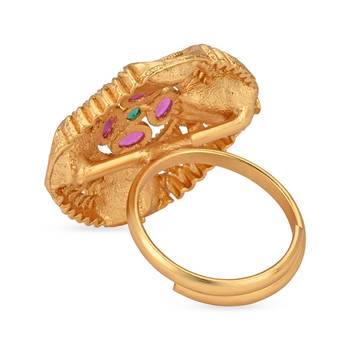 antique traditional ethnic classic style adjustable comfort fit finger ring  for women & girls  4
