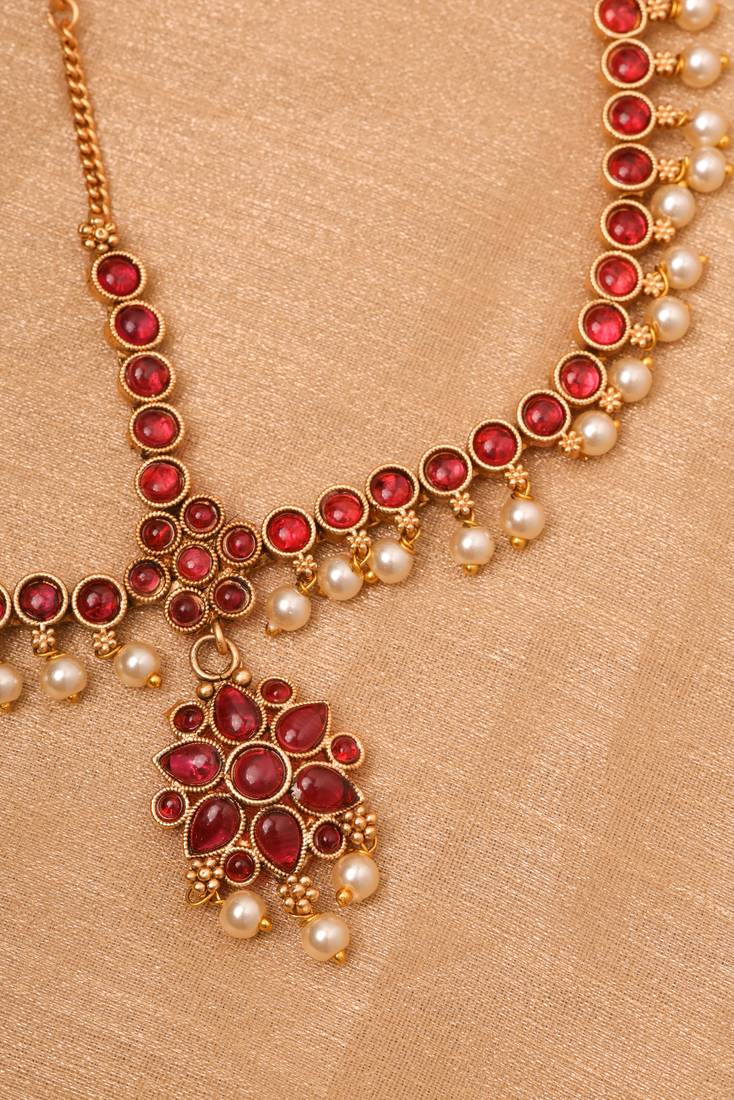 Traditional Kundan Maang Tikka