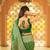  Green Silk Blend Sarees With Blouse