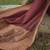 Maroon Woven Faux Kanjivaram Silk Saree With Blouse Piece
