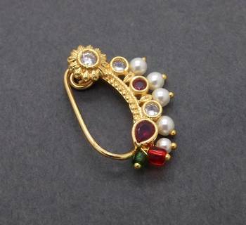 Gilded elegance: the allure of gold-plated nose rings 2