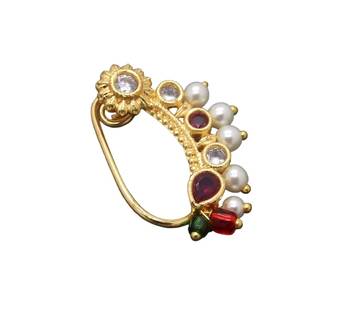 Gilded elegance: the allure of gold-plated nose rings 3
