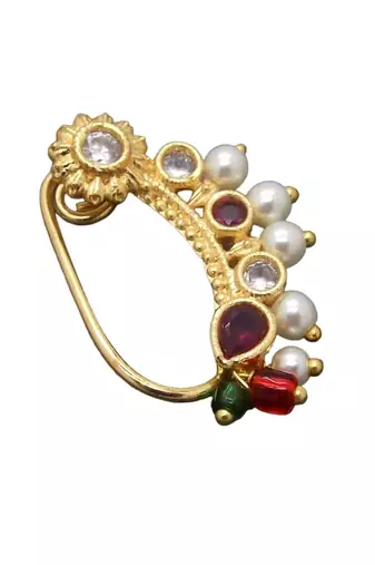 Gilded elegance: the allure of gold-plated nose rings