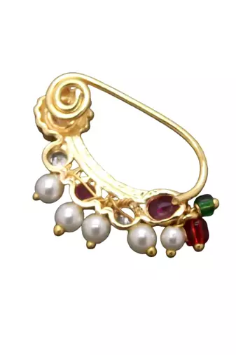 Gilded elegance: the allure of gold-plated nose rings