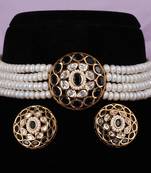 Natural fresh water pearls choker set with certificate