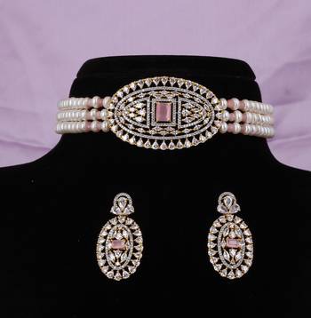 Natural fresh water pearls choker set with certificate 1