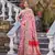 Pink Kashmiri Pashmina Style Blend Cotton Weaving Saree With Blouse