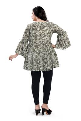 Malshi women's cotton western wear plus size top 2