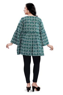 Malshi women's cotton western wear plus size top 2