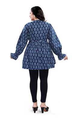 Malshi women's cotton western wear plus size top 2
