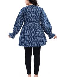 Malshi women's cotton western wear plus size top
