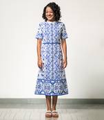 Tile digital treasure dress