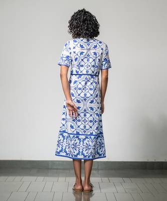 Tile digital treasure dress 5