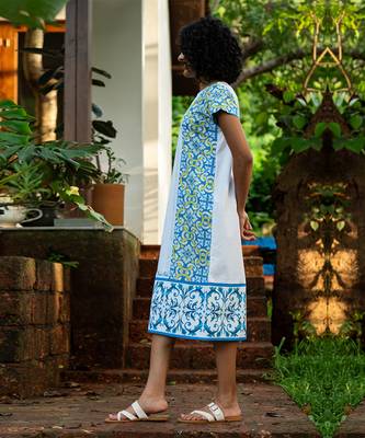 Sleek tile symphony dress 1