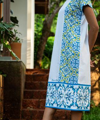 Sleek tile symphony dress 3