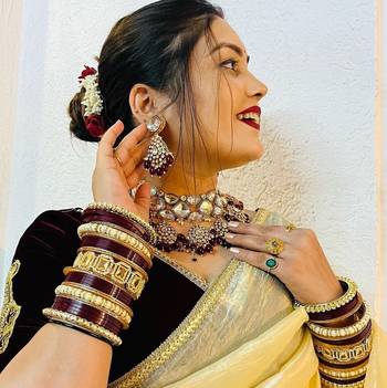 New Desginer Crush Tissue Saree 3