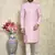 Pink plain cotton kurta pajama