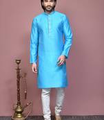 Firoza woven art silk kurta pajama