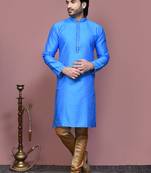 Firoza woven art silk kurta pajama