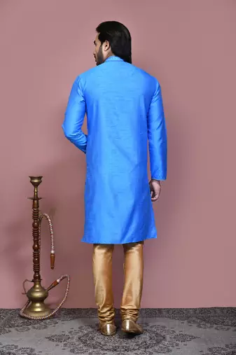 Firoza woven art silk kurta pajama