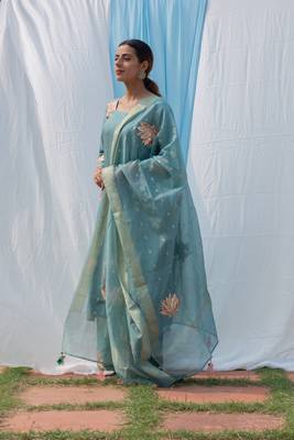 Lotus - powder blue suit set 2
