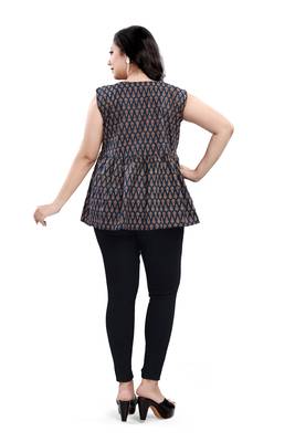 Malshi women's cotton western wear plus size top 2