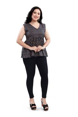 Malshi women's cotton western wear plus size top 3