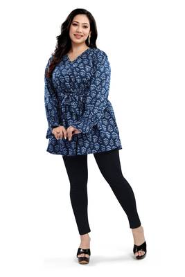 Malshi women's cotton western wear plus size top 3