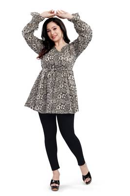 Malshi women's cotton western wear plus size top 1