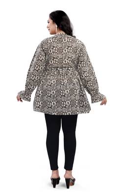 Malshi women's cotton western wear plus size top 2