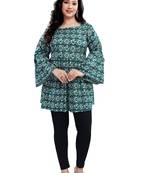 Malshi women's cotton western wear plus size top