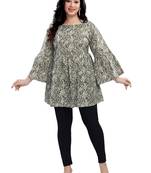 Malshi women's cotton western wear plus size top