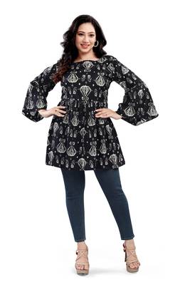 Malshi women's cotton western wear plus size top 1