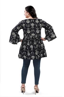 Malshi women's cotton western wear plus size top 2